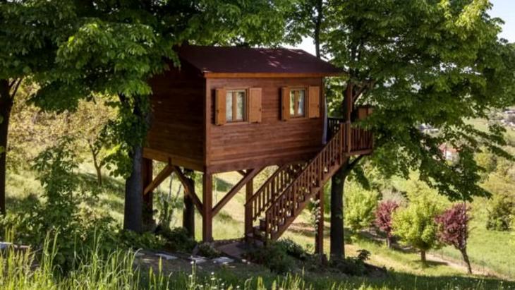 AHŞAP AĞAÇ EV YAPIMI